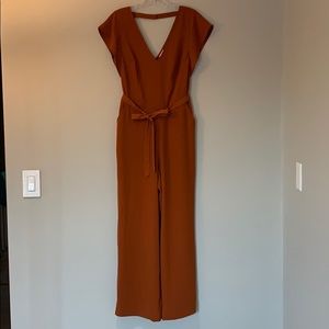 Burnt Orange Jumpsuit